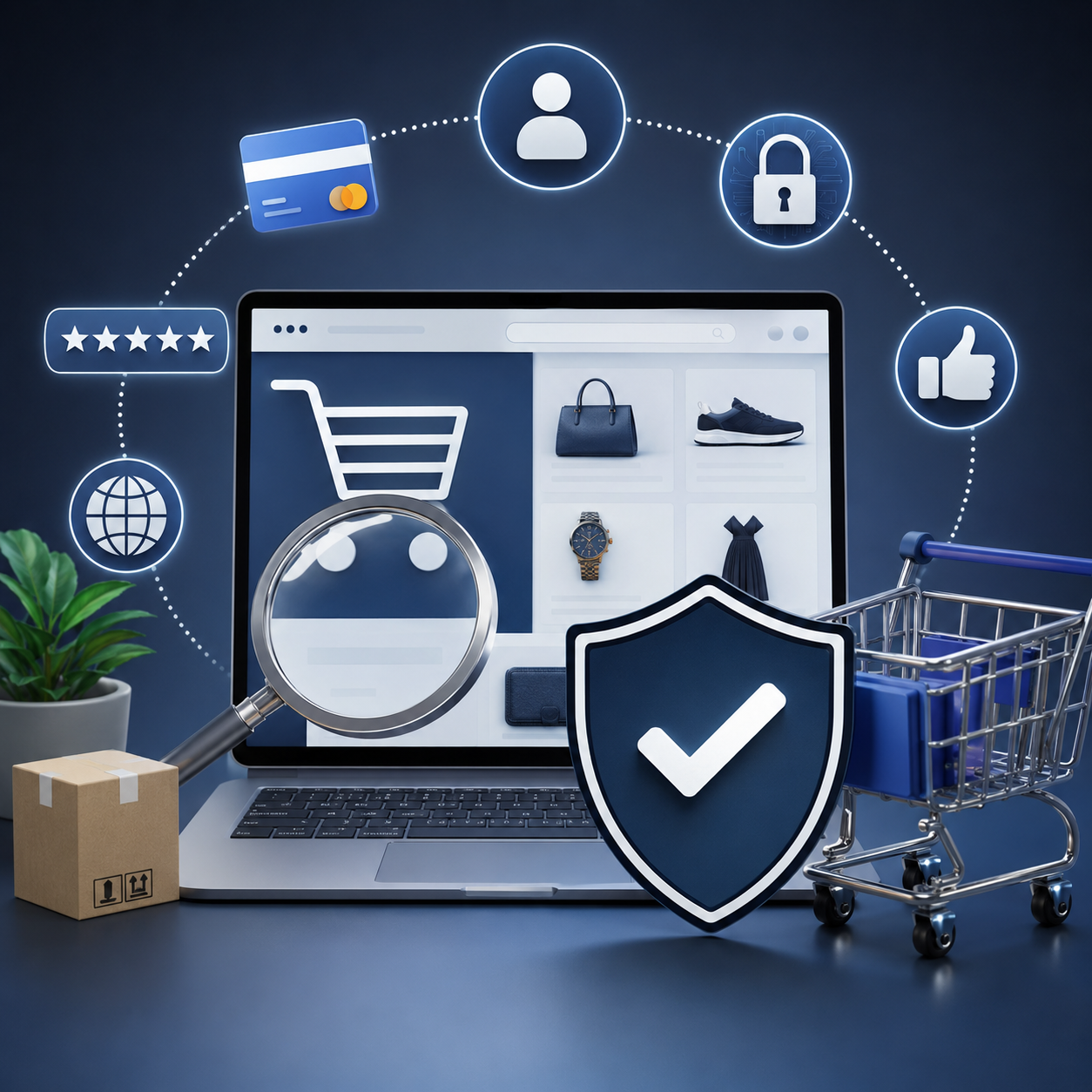 Digital online shopping guidance